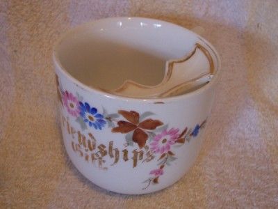 VINTAGE~FRIENDSHIP GIFT~MUSTACHE CUP~FREE USA SHIPPING  