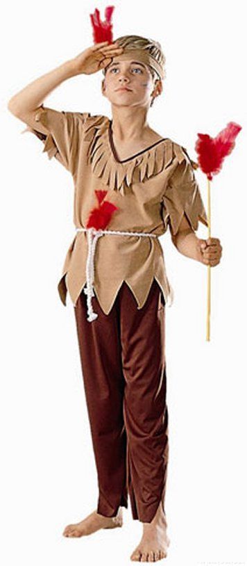 Costumes Wild West Indian Warrior Costume 4pc  