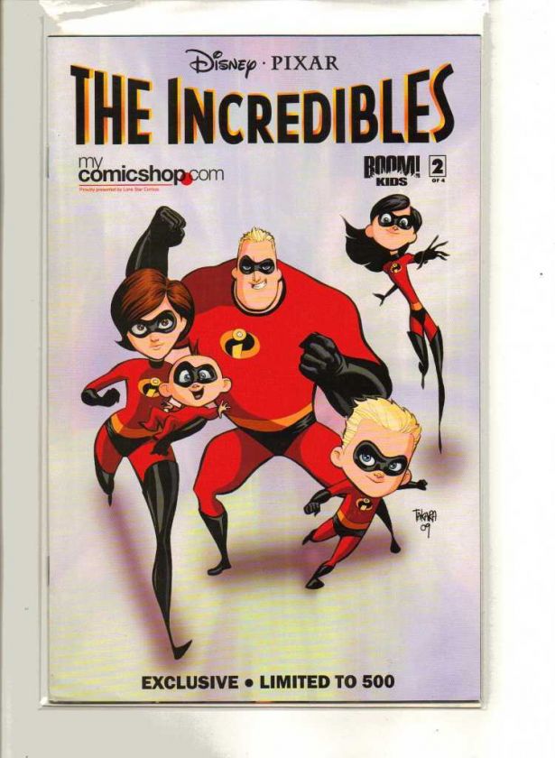 THE INCREDIBLES FAMILY MATTERS #2 OF 4 2009 VF 8.0 DISNEY PIXAR  