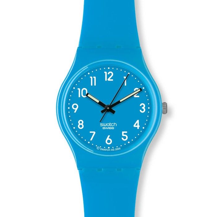 Swatch Originals Rise Up Baby Blue Unisex Watch GS138  