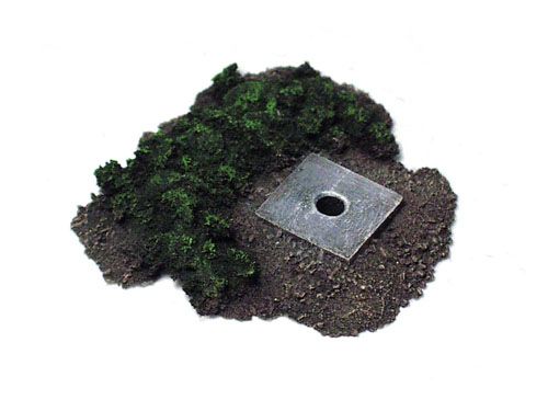 144 CGD WWII Tank Turret Emplacement w/o turret  