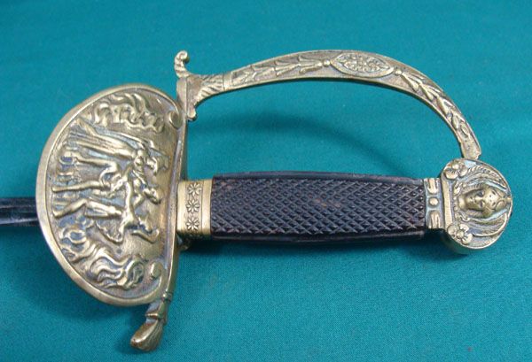 LATE 18TH C RARE FRENCH NAPOLEONIC CHILD SWORD RAPIER  