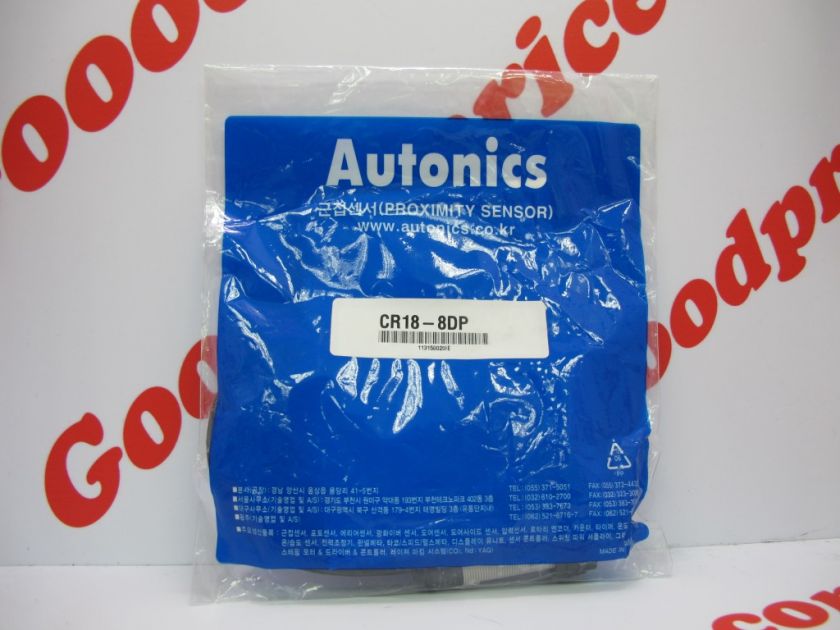 NIB de los sensores de proximidad de AUTONICS CR18 8DP CR188DP M18 8mm