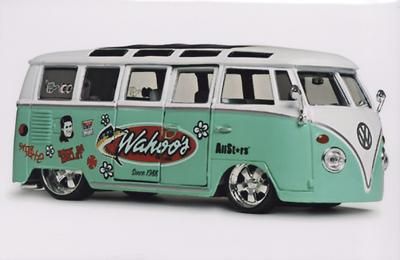 Classic Car Volkswagen Van Fridge Magnet #1  