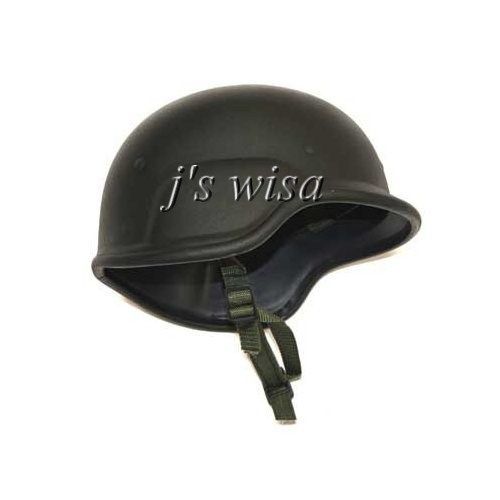 KEVLAR STYLE BLACK HELMET 4 AIRSOFT PAINTBALL WAR GAME  