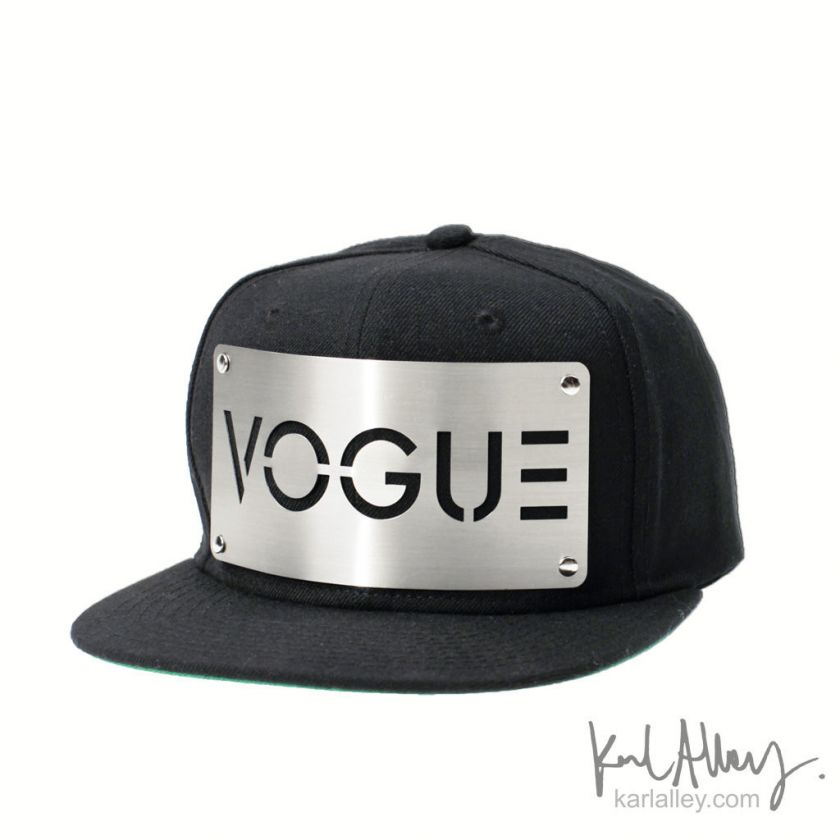   Plate Snapback Hat Cap 90s Boy London Rihanna Madonna VOGUE  