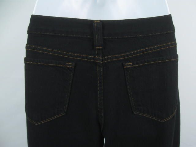 NEW J. BRAND Malik Black Wide Leg Jeans Pants 25 $218  