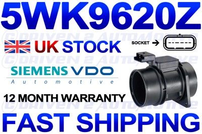 VAUXHALL VIVARO MOVANO MASS AIR FLOW SENSOR 5WK9620 MAF  