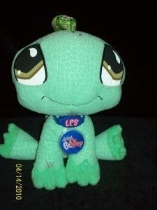 Littlest Pet Shop ~ Iguana Plush Virtual Interative NEW  