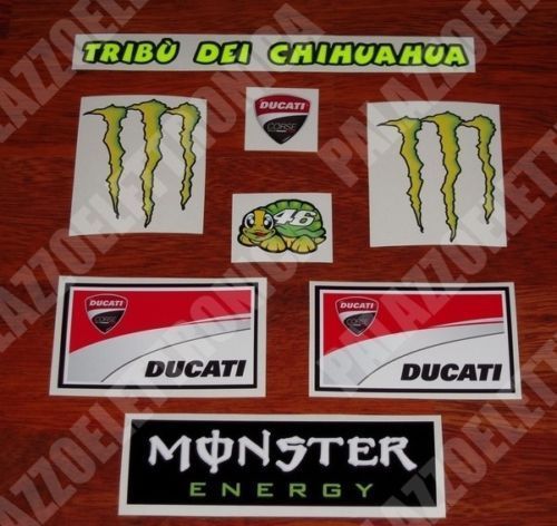   DECAL SET  TRIBU DEI CHIHUAHUA  VALENTINO ROSSI SEASON 2011  