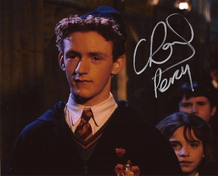 Chris Rankin (Percy Wesley) HARRY POTTER AUTOGRAPH  