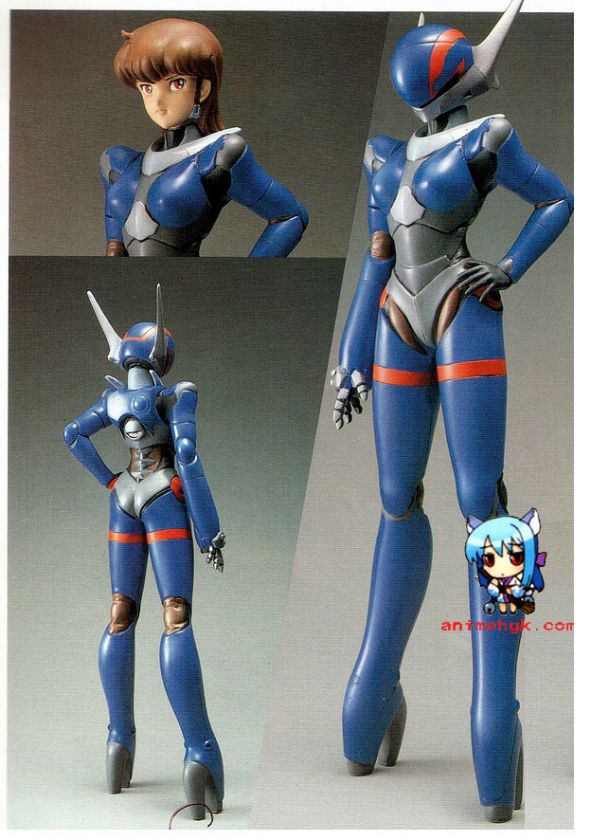 Bubble Gum Crisis , Priss in battle suit 1/6 Vinyl Model Kit 　