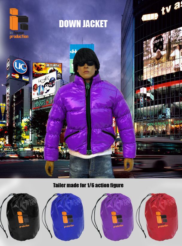 T83 06 1/6 inHouse Production Down Jacket (purple)  