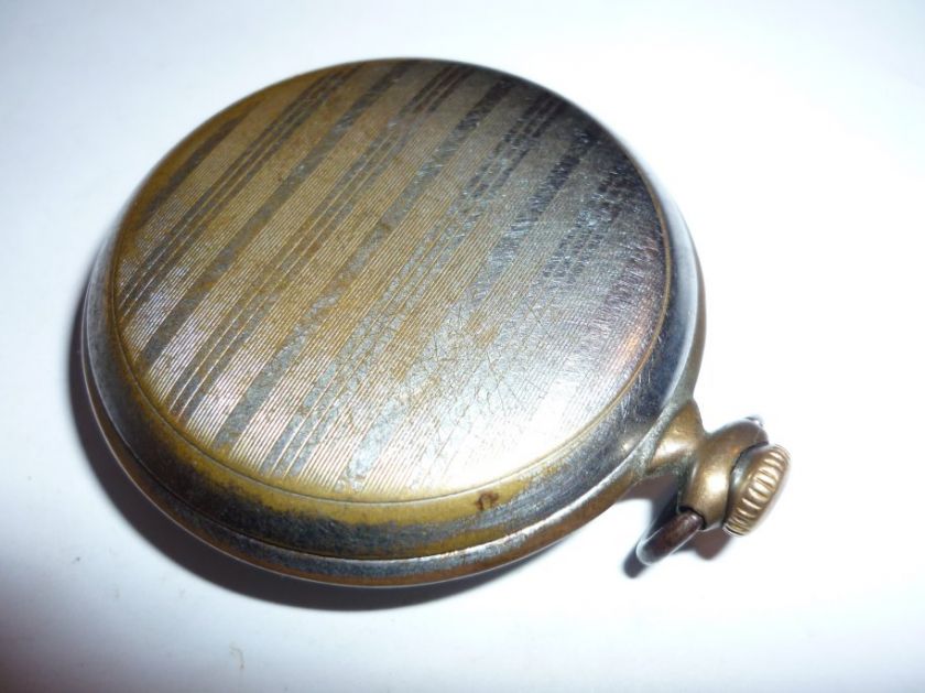 WWII Antique Pocket Watch SATURN UMF RUHLA Germany 1940`s  