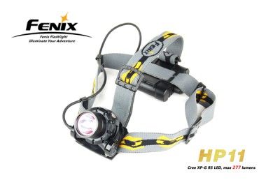 Fenix HP11 XP G Headlamp 277 Lumens (Black)  Free diffuser   