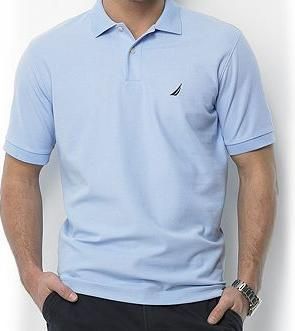 Nautica Sky Blue True Deck Shirt 100% Authentic 2X 5X  