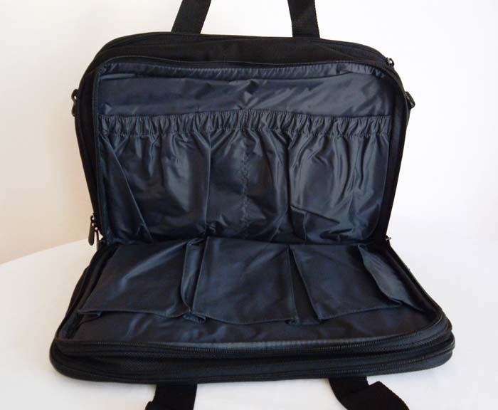 17.5 Computer/Laptop Briefcase Bag Padded Case Black  