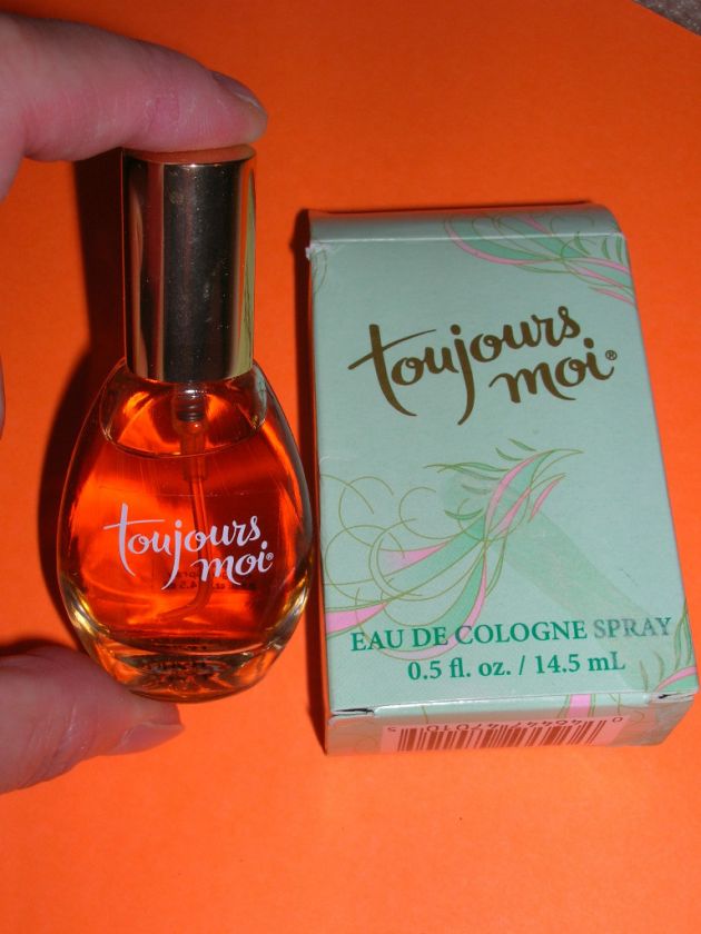 VINTAGE TOUJOURS MOI EDC WITH BOX PERFUME BOTTLE p56 by Dana  