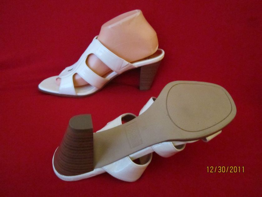 MOOTSIES TOOTSIES/ SANDALS/HEELS 10M PEARL COLOR  