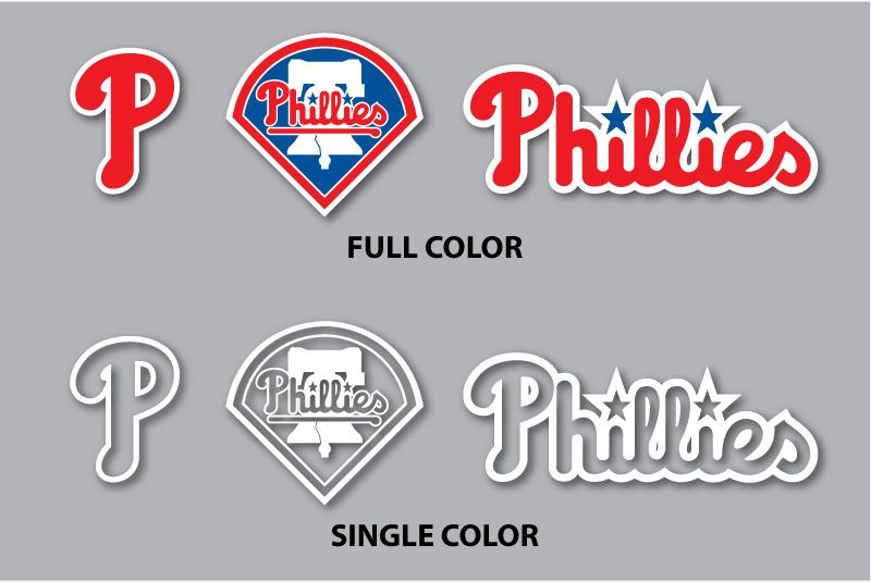 Phillies Vinyl Sticker Decal.   