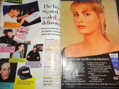 Seventeen 4/1991 Milla Jovovich Naomi Hewitt Couturier Shana Zadrick 