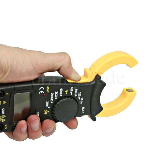 Digital Electronic AC DC Tester CLAMP Meter Multimeter  