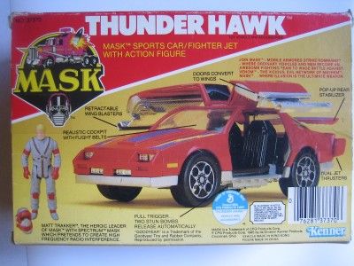 Thunderhawk with Matt Trakker KENNER MASK MIB  