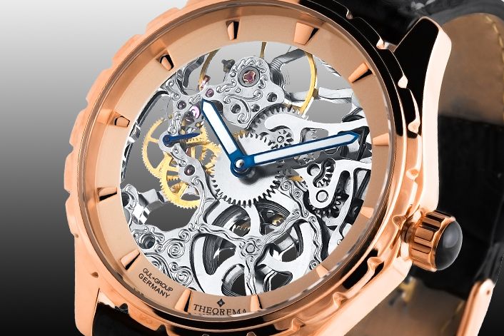 WONDERFUL SKELETON WATCH by THEOREMA the  AVIGNON   