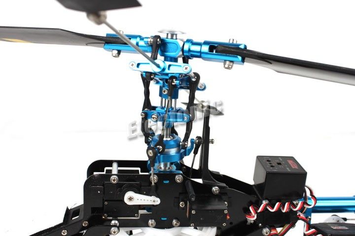 450 Helicopter RTF 6Ch 2.4GHZ 3D Carbon Metal PRO RC for T REX radio 