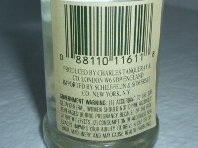 MALACCA TANQUERAY GIN 50ML OLD RARE MINI DISCONTINUED  