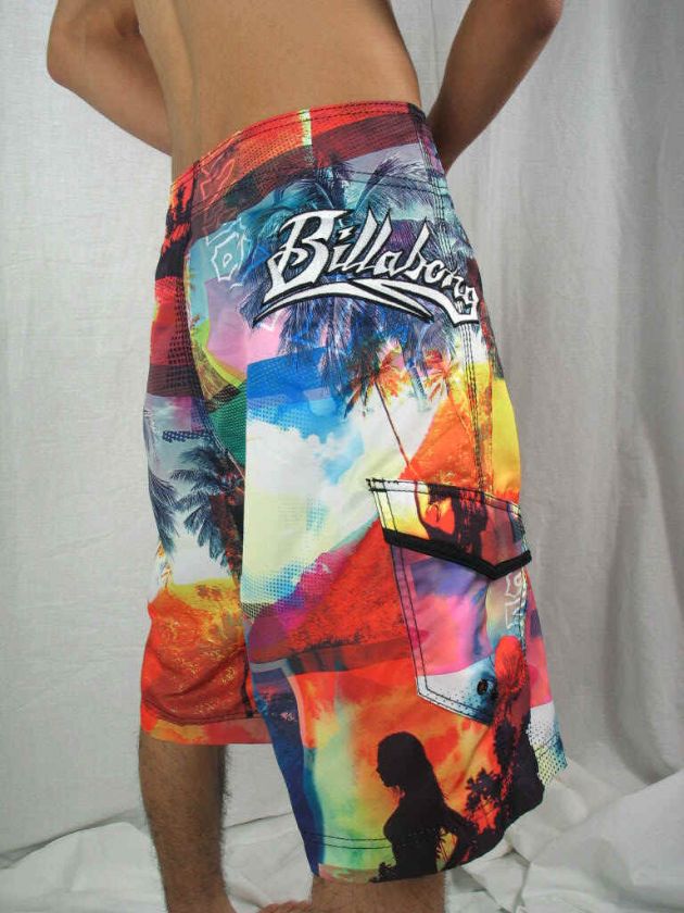 Billabong Mens Surf Surfer Spring Break Pool Beach Board Shorts Swim 