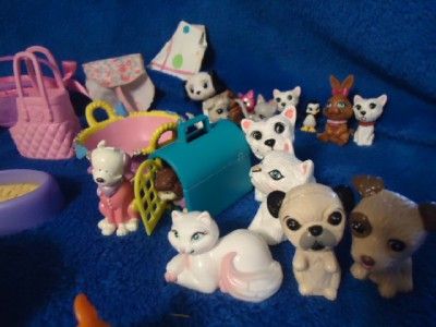 HAPPY FAMILY MATTEL BARBIE BRETZ PETZ DOLLHOUSE PETS  