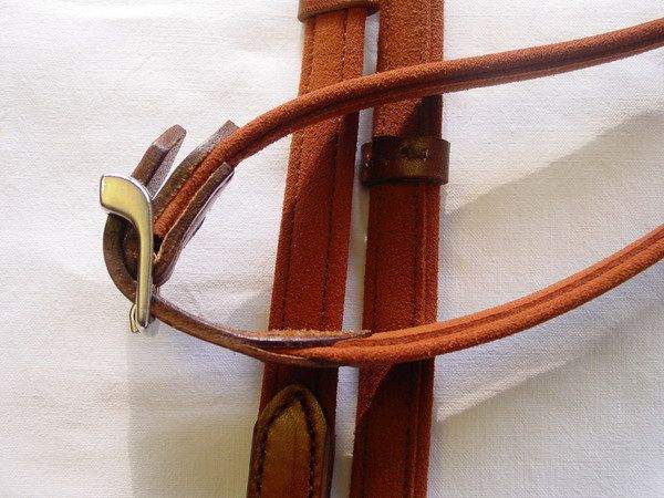 Stubben 1027 German Velour Soft Grip Hand Stops Reins  