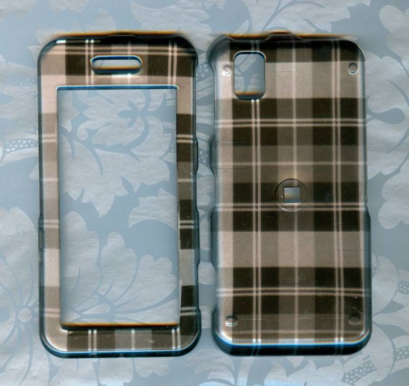 PLAID STRAIGHT TALK SAMSUNG FINESSE R810C PHONE COVER  