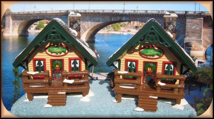 Fishermans Nook Cabins Dept. 56 Snow Village D56 SV  