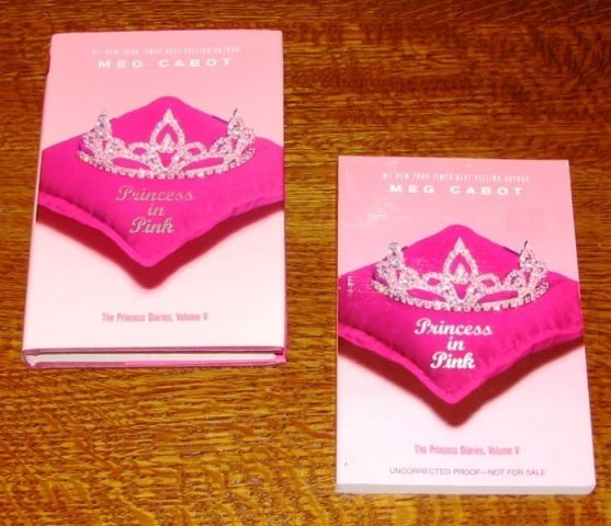 Rare PRINCESS IN PINK Meg Cabot SIGNED 1st/1st & ARC 9780060096106 