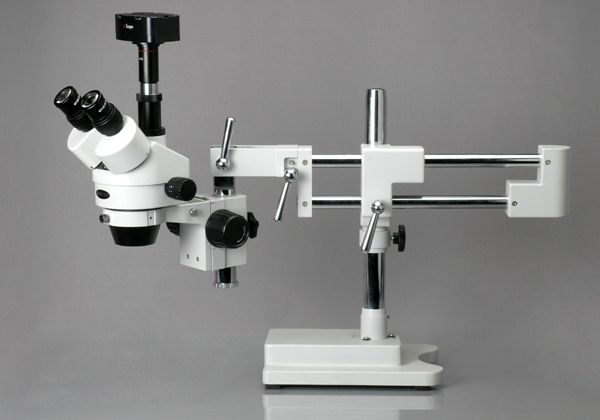 5X 90X STEREO BOOM MICROSCOPE + 144 LED + 10MP CAMERA 013964470024 