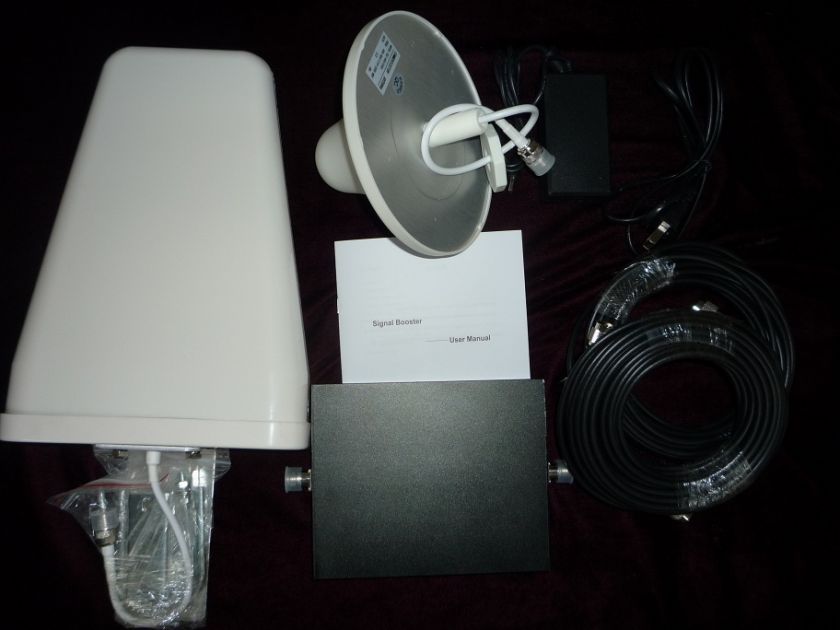 Cell Phone Signal Booster Repeater Dual Band 850 / 1900 MHz 