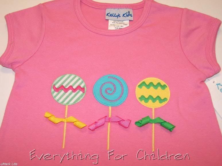 Girls KELLYS KIDS boutique shirt 12 18 NWT birthday  