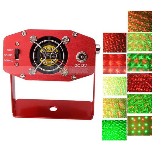 New Fireworks Style Mini Laser Stage lighting Red HK  