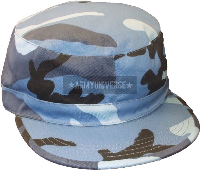 Camouflage Army Military Fatigue Cap Hat  