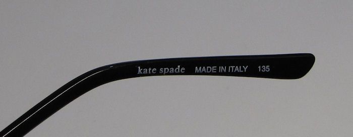 NEW KATE SPADE VERA 48 16 135 MATTE BLACK EYEGLASSES   