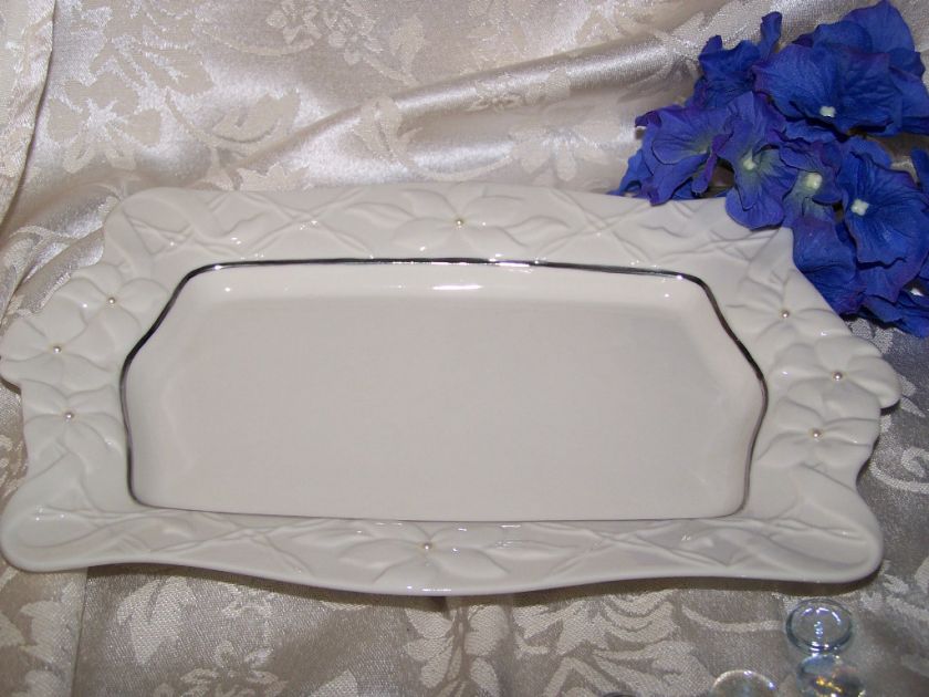 LENOX CHERISH VANITY TRAY NEW IN BOX  