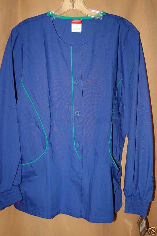 Dickies scrubs Contrast SPORT scrub jacket ROYAL xs 2x  