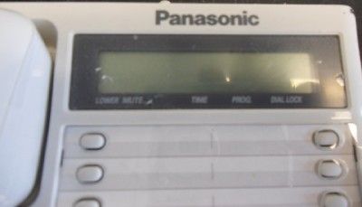 PANASONIC KX TS208W CORDED ADVANCED ITS PHONE TELEPHONE 2 LINE TS208 