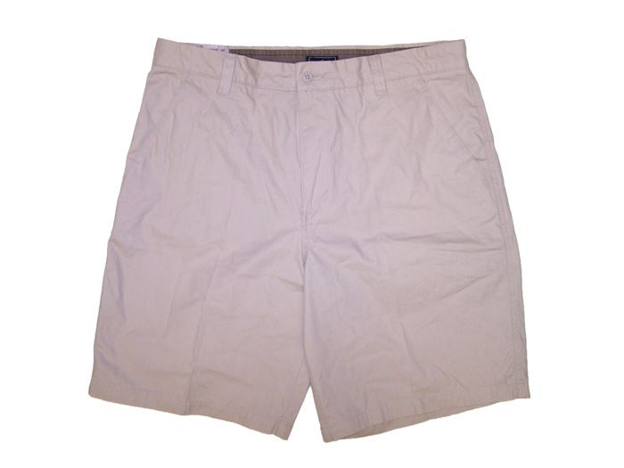 Dockers Mens Cotton Twill Shorts Loose Fit Stone NWT*  