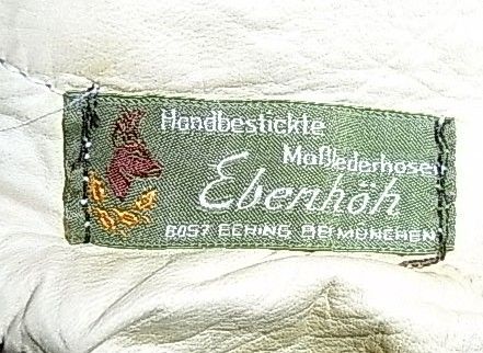 SCHÖNE HIRSCHLEDER LEDERHOSE FÜRS OKTOBERFEST EBENHÖH ECHING BEI 