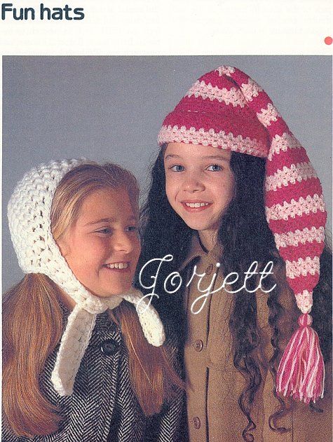 Fun Hats, Quick n Easy crochet patterns  