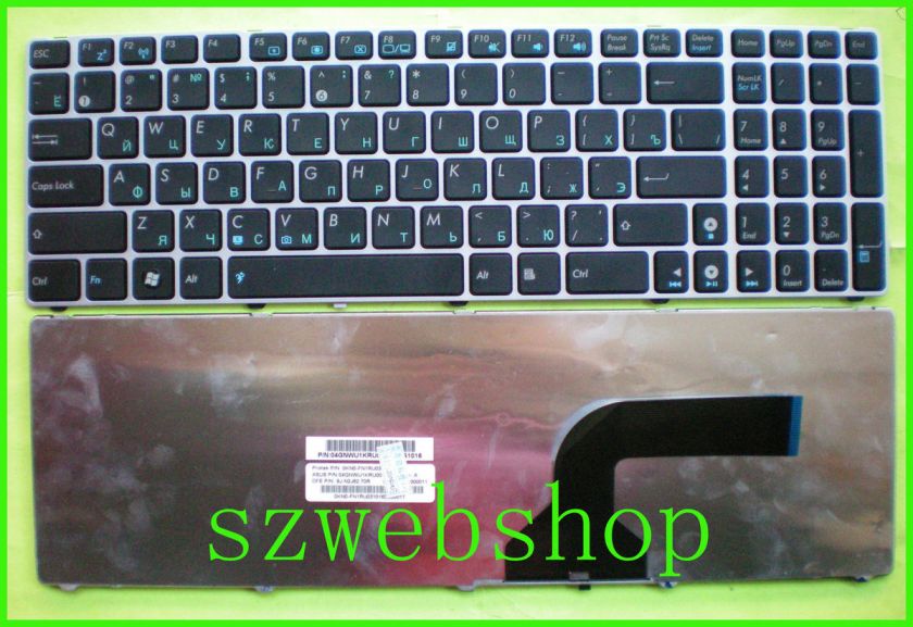 ASUS G60 G60J G60V G60JX G60VX RU/Russian Keyboard new  