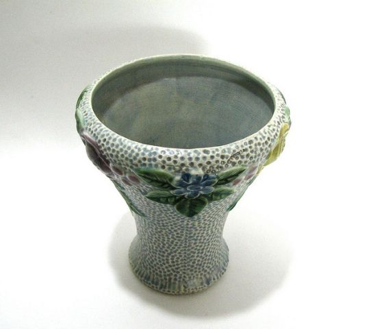 Anqitue Roseville Rozane 1917 Vase by Gazo Fudgi Fujiyama  